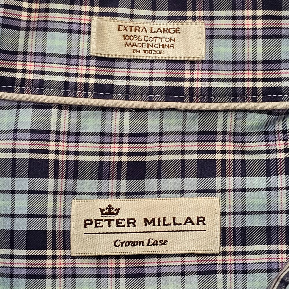 Peter Millar Crown Ease Button Down Xl - image 4